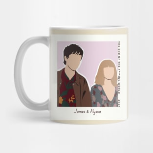 James and Alyssa The End of the F***ing World Mug